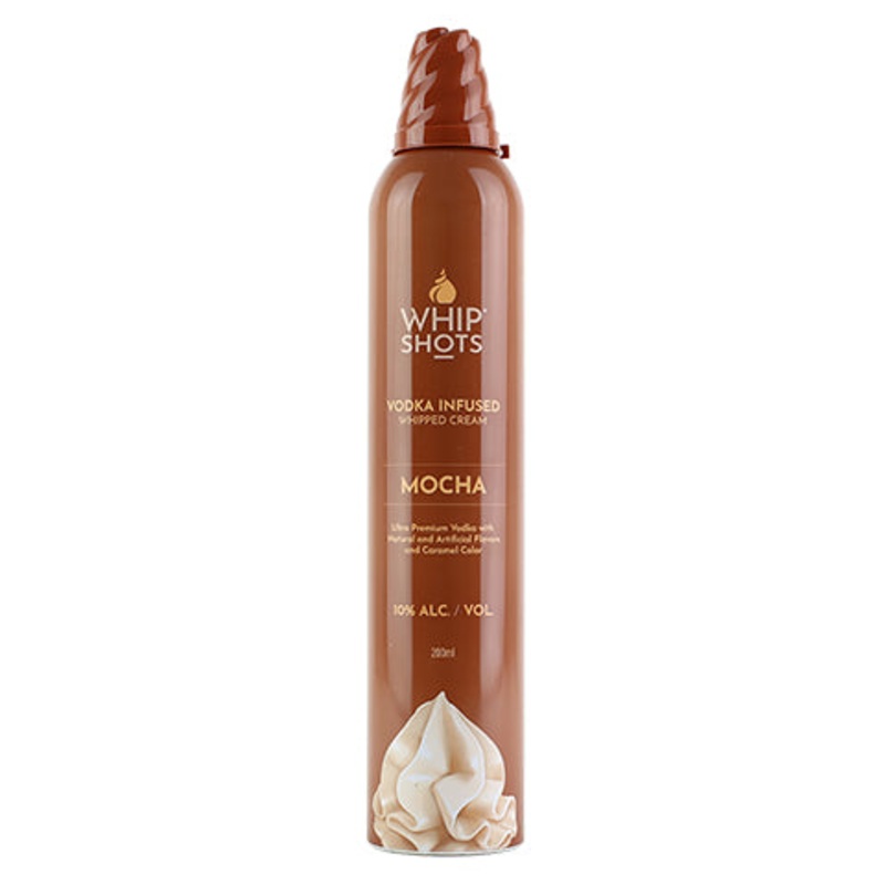 Cardi B Whipshots Mocha – Vodka Infused Whipped Cream 200ML BTL