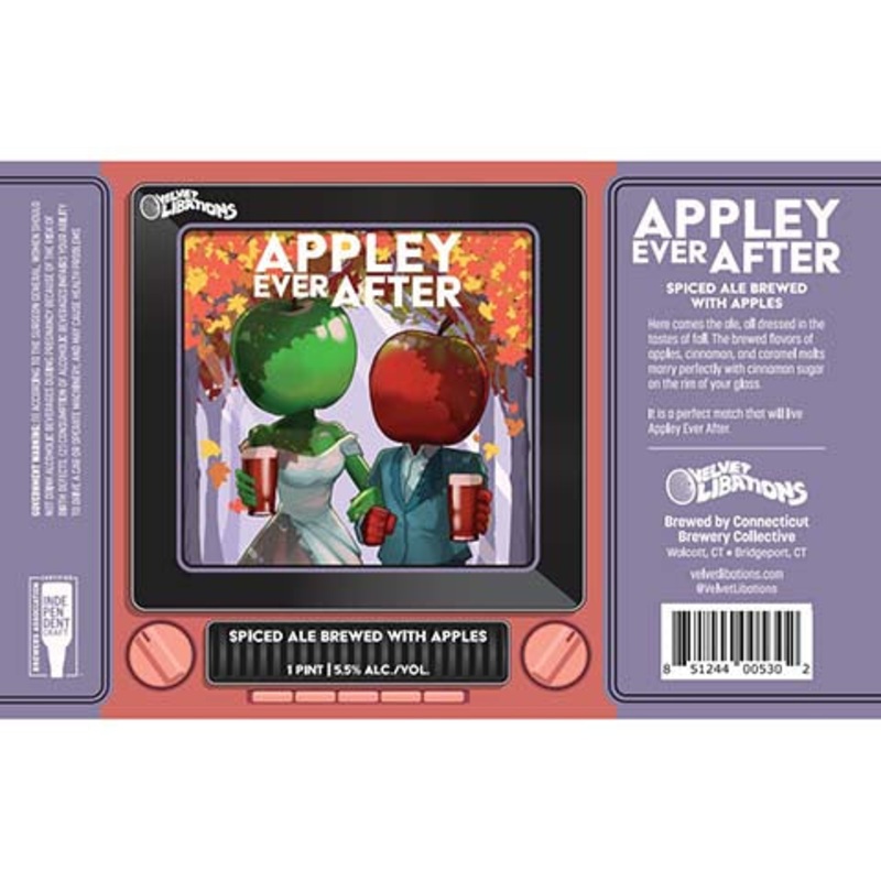 Connecticut Appley Ever After Spiced Ale 16OZ SINGLE CAN