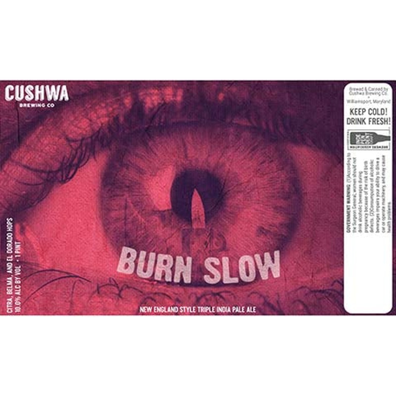 Cushwa Triple Burn Slow New England Style TIPA 16OZ SINGLE CAN