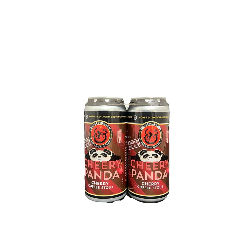 Horse & Dragon Rotating Panda 4 Pack Cans Joyful