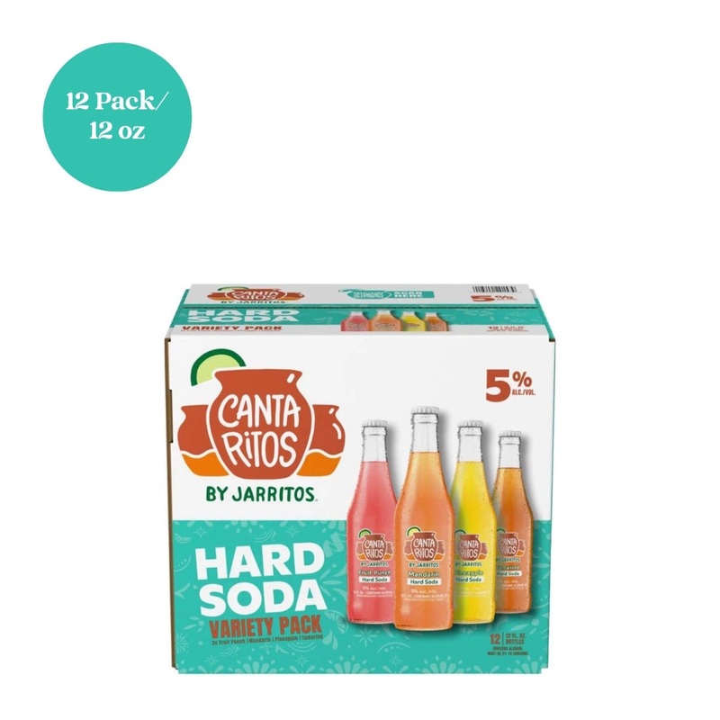 Jarritos Cantaritos Hard Soda Variety Pack 12pk 12 fl oz