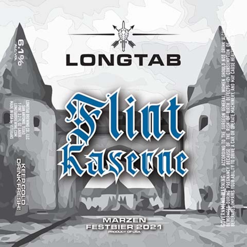 Longtab Flint Kaserne Marzen Festbier 2021 19.2OZ SINGLE CAN