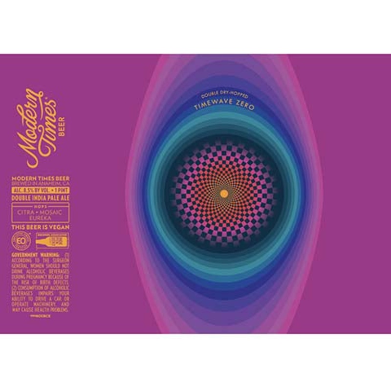 Modern Times Timewave Zero DIPA 16OZ SINGLE CAN