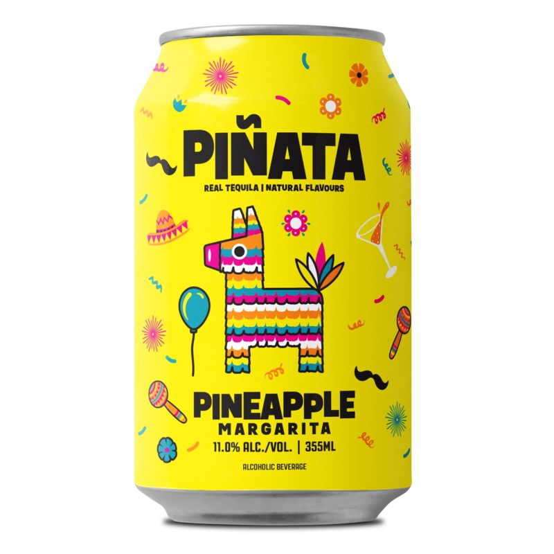 PINATA PINEAPPLE MARGARITA 355ML CAN @ Kelowna [1056993] 355 ml