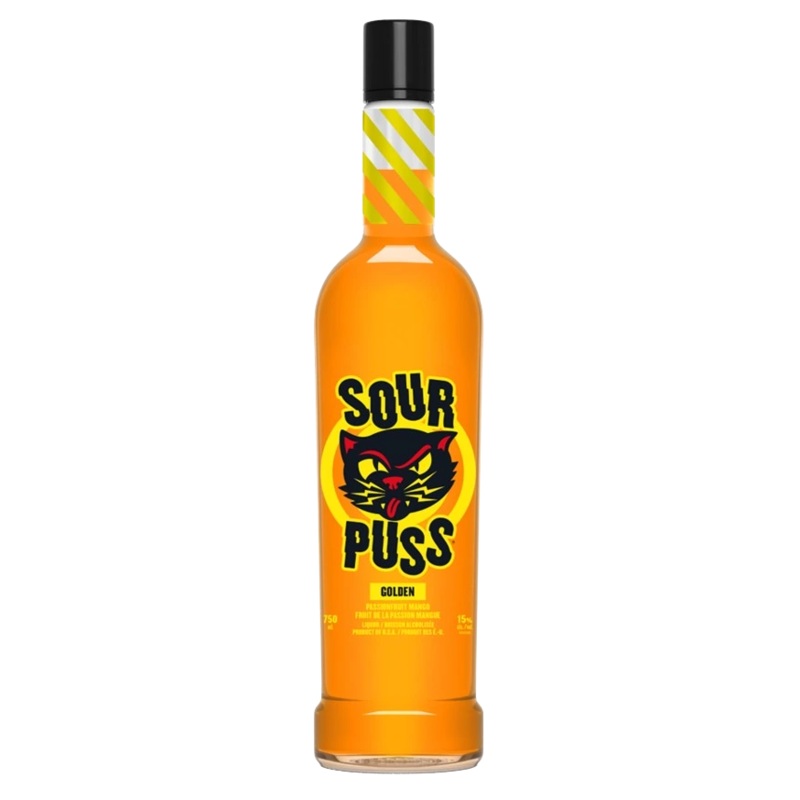 SOUR PUSS GOLDEN PASSIONFRUIT MANGO LIQUEUR 750ML @ Signal Hill [1052213] 750 ml