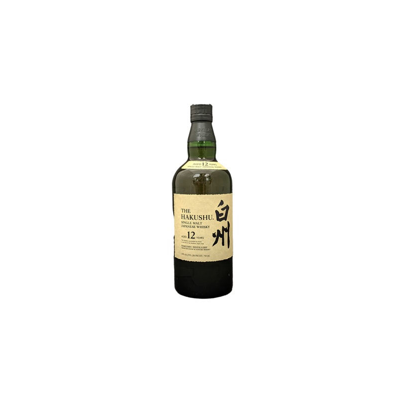 The Hakushu 12 Year Single Malt Whisky 750ML