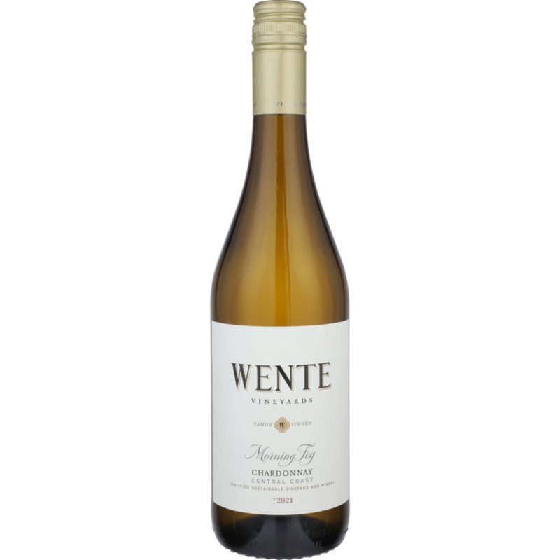 WENTE VINEYARDS CHARDONNAY MORNING FOG CENTRAL COAST 750ML 750ML