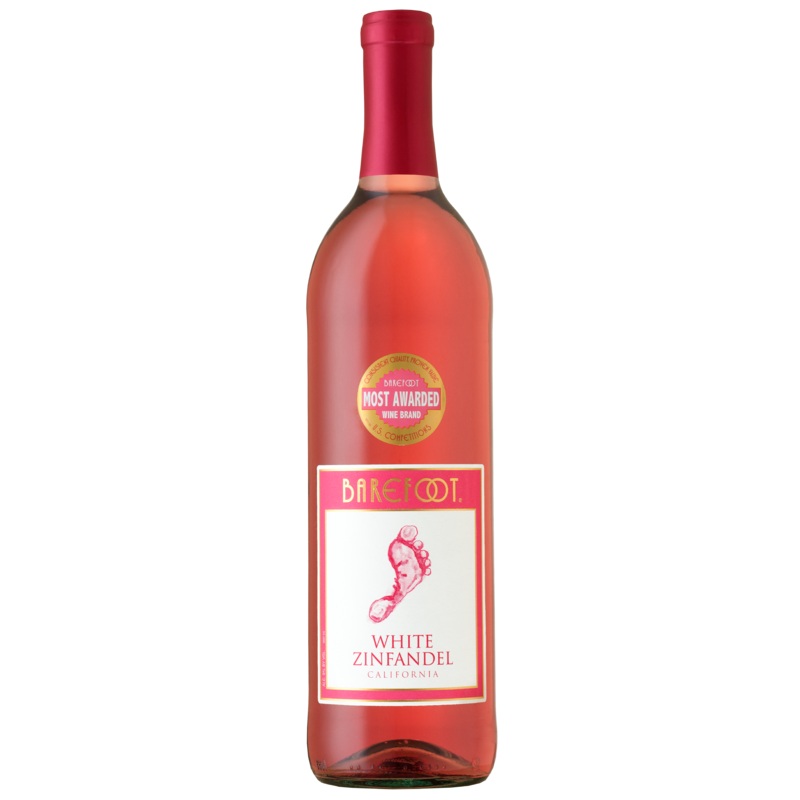 Barefoot White Zinfandel 750ML 750ml Bottle