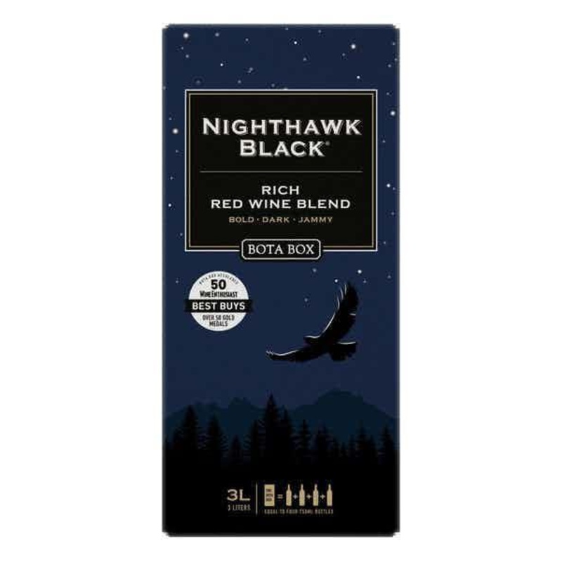 Box Wine Bota Box 3L Nighthawk Black Red Blend 403464