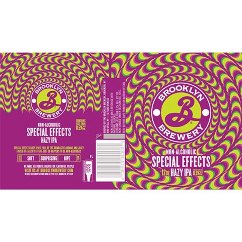 Brooklyn Special Effects Hazy IPA (Non-Alcoholic) 12OZ SINGLE CAN