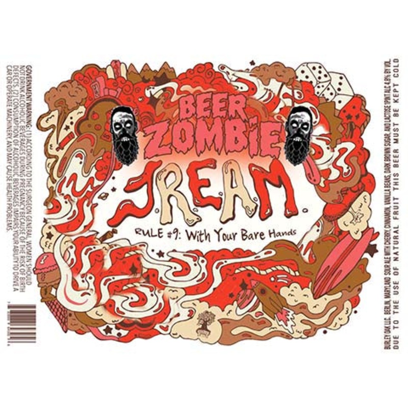 Burley Oak Beer Zombie Jream Rule #9 Sour Ale 16OZ SINGLE CAN