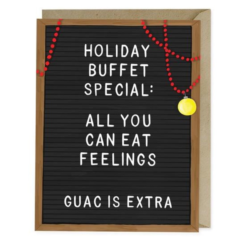 Emily McDowell: All You Can Eat Feelings Card