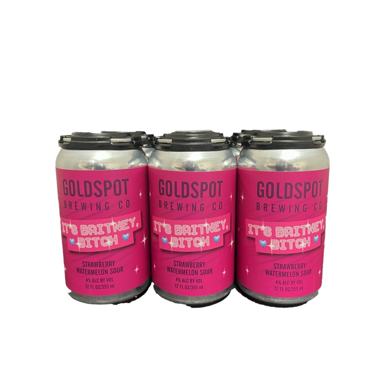 Goldspot Its Britney, Bitch Sour 4 Pack Cans
