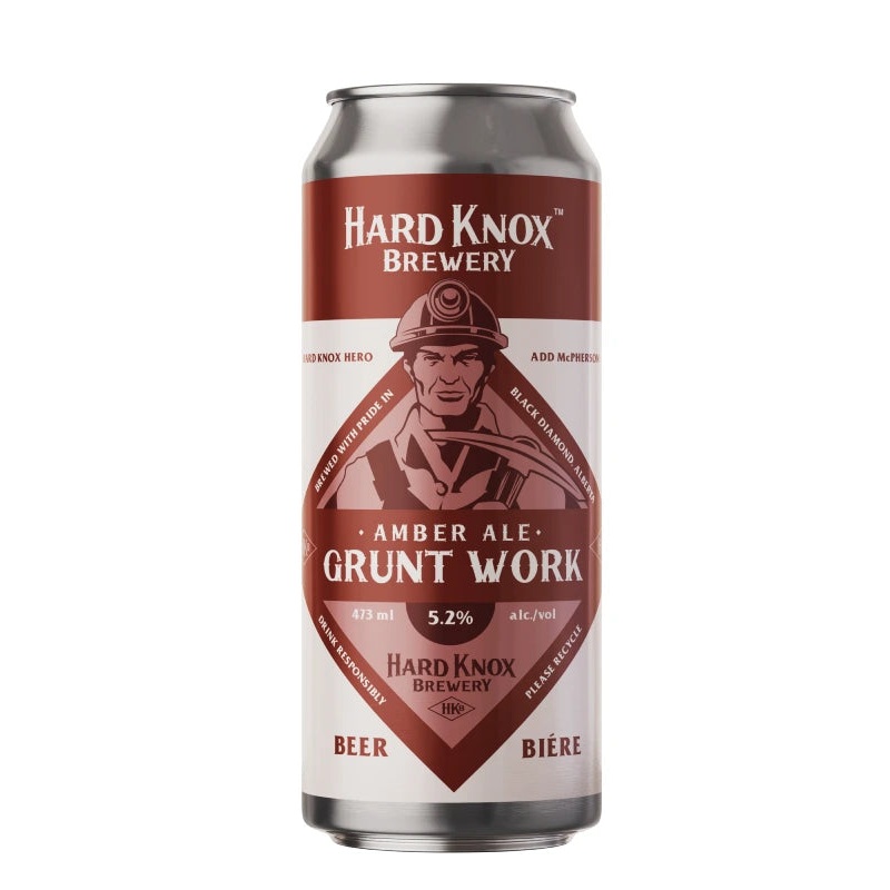 HARD KNOX GRUNT WORK VIENNA ALE 4PK CAN @ Deerfoot City [1005680] 1892 ml