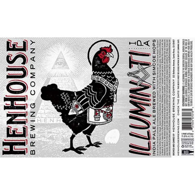 HenHouse Illuminati IPA 16OZ SINGLE CAN