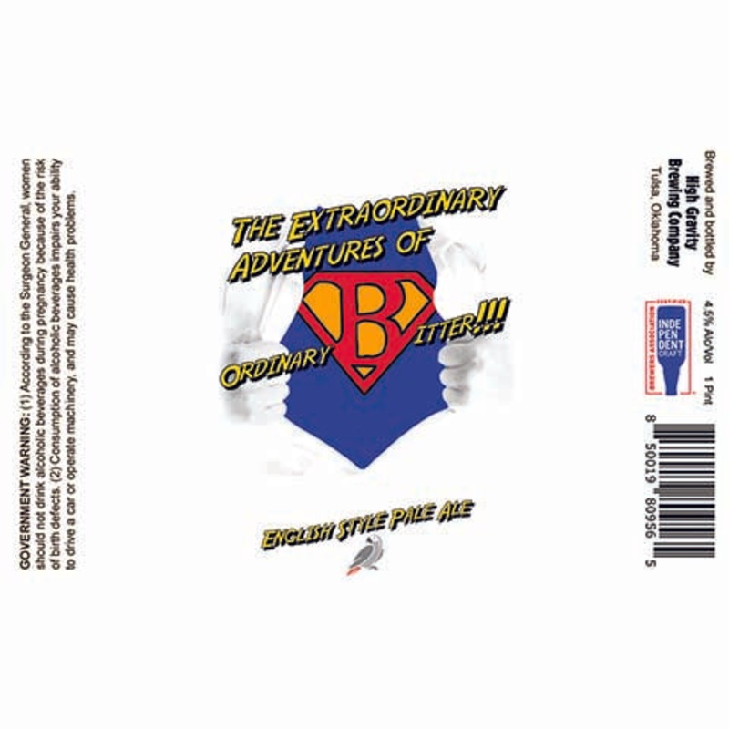 High Gravity The Extraordinary Adventures of Ordinary Bitter!!! Pale Ale 16OZ SINGLE CAN