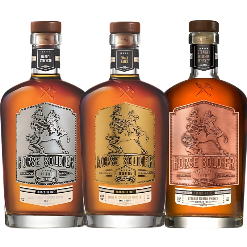 Horse Soldier Legacy Collection  Straight, Small Batch & Barrel Strength Bourbon