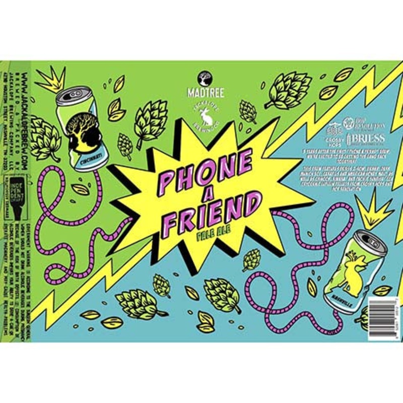 Jackalope Phone A Friend Pale Ale 16OZ SINGLE CAN