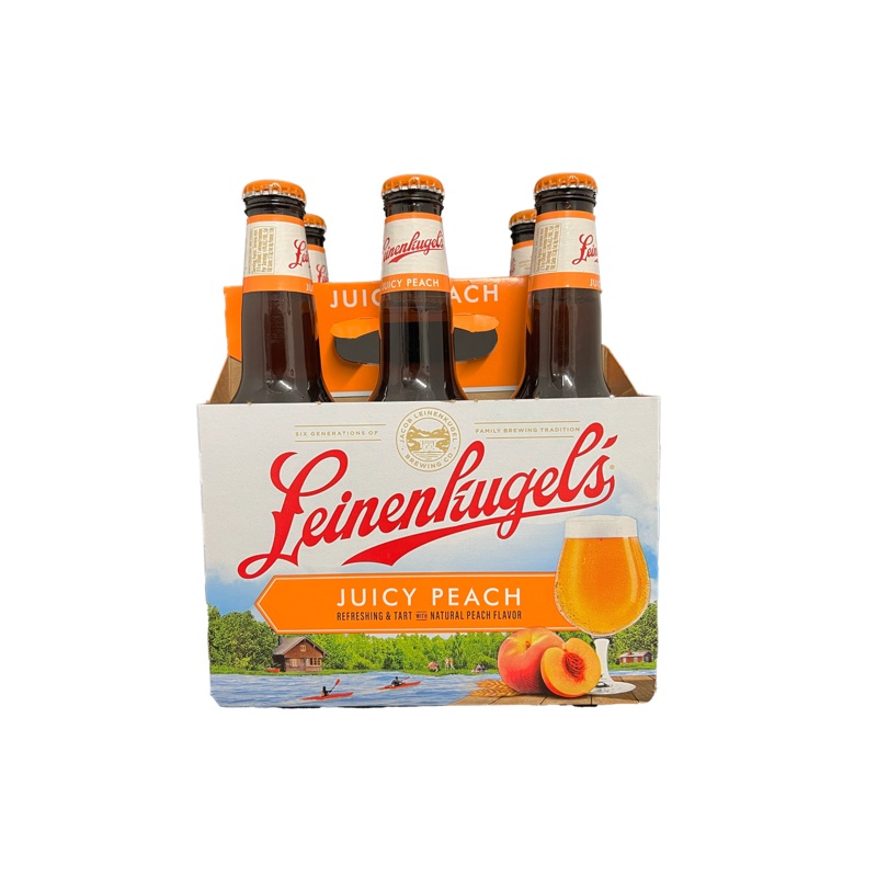 Leinenkugels Juicy Peach 6 Pack Bottles