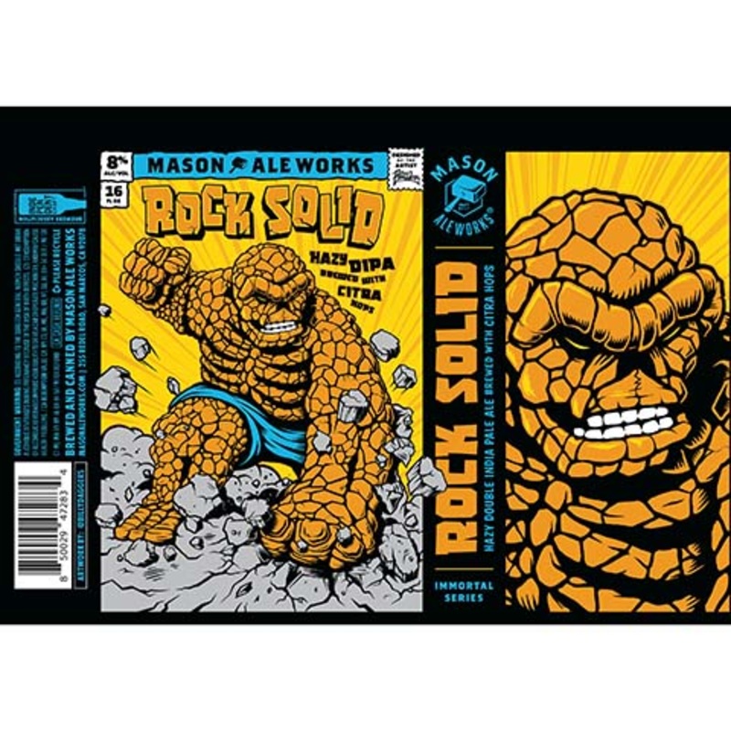 Mason Aleworks Rock Solid DIPA 16OZ SINGLE CAN