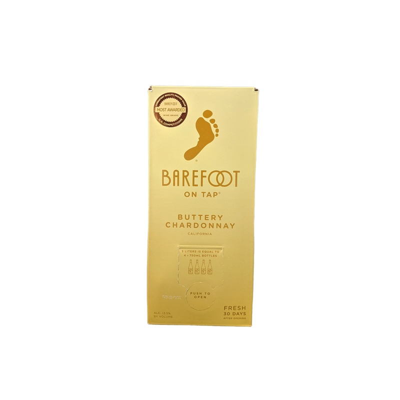Barefoot Buttery Chardonnay 3L