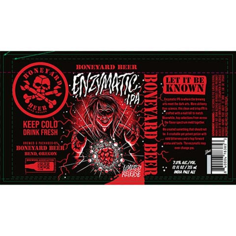 Boneyard Enzymatic IPA 12OZ SINGLE CAN