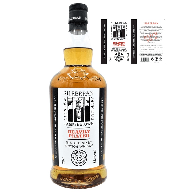 Kilkerran Heavily Peated Batch #8 Campbeltown Single Malt Scotch Whisky 700ML BTL