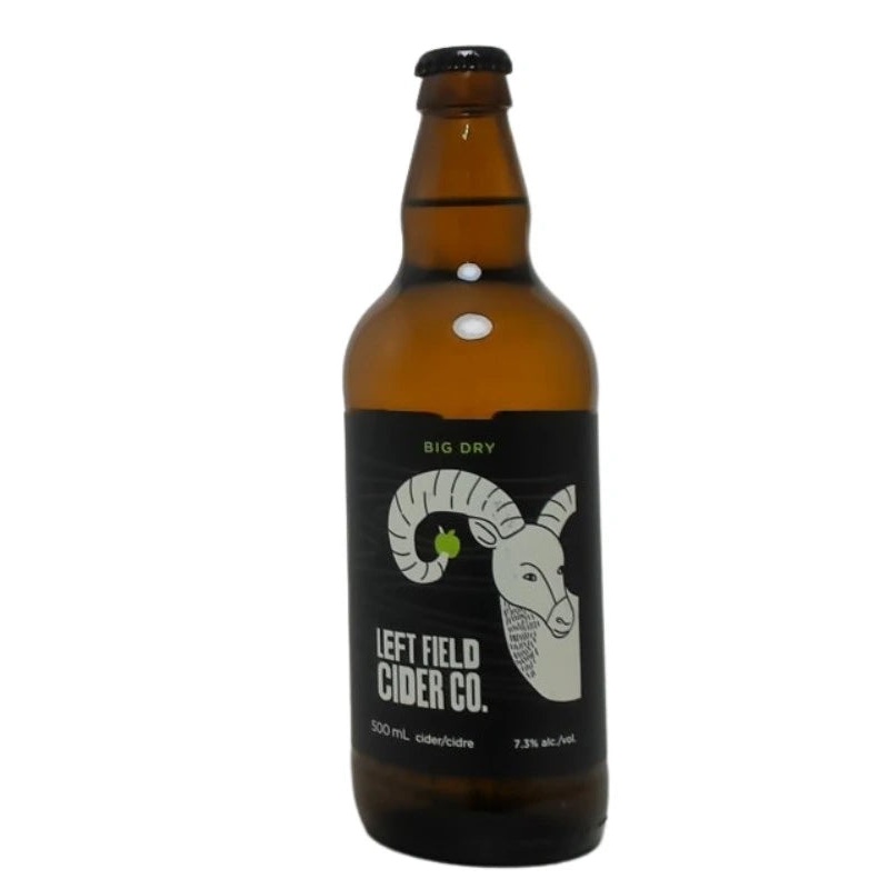 LEFT FIELD BIG DRY CIDER 500ML BT @ Southgate [1010815] 500 ml
