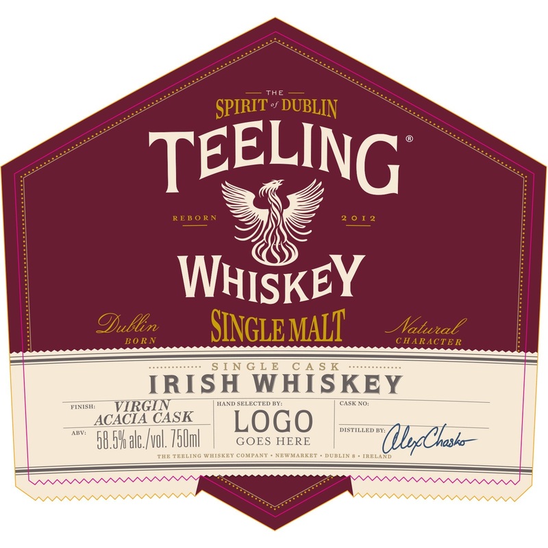 Teeling Single Cask Virgin Acacia Cask Irish Whiskey 750ml