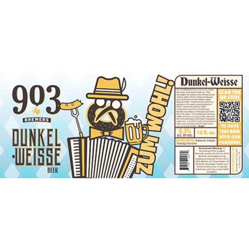 903 Brewers Dunkel-Weisse 12OZ SINGLE CAN
