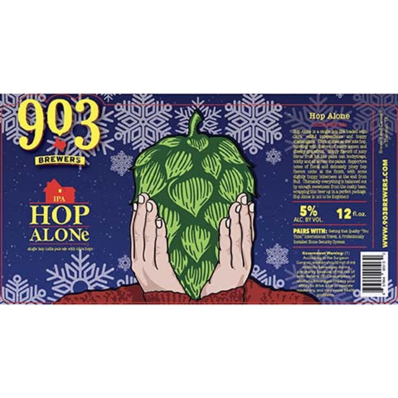 903 Brewers Hop Alone IPA 12OZ SINGLE CAN