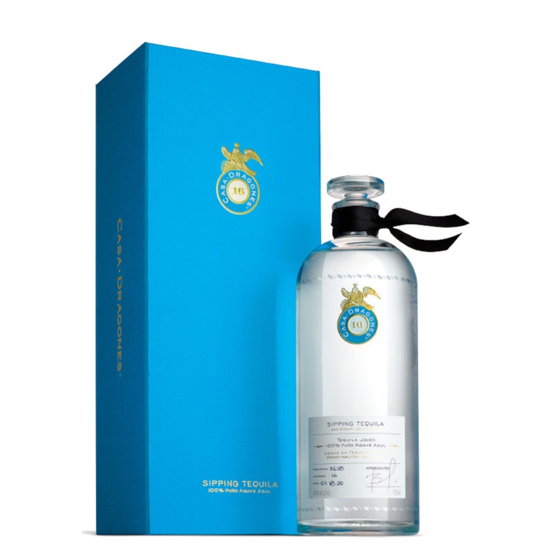 CASA DRAGONES TEQUILA JOVEN 80 W/ GIFT BOX 750ML 750ML