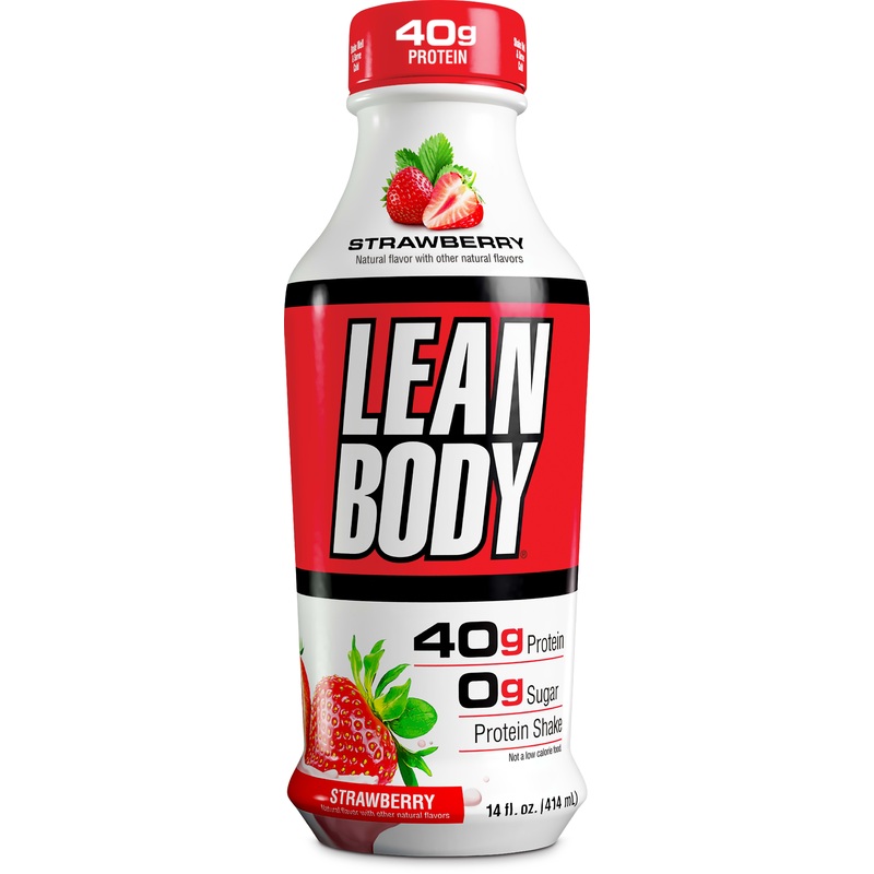 Lean Body Rtd Shake Strawberry 12 Pack (14 oz Bottles)