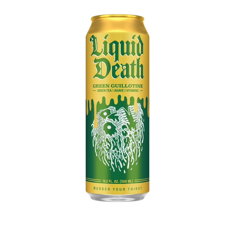 Liquid Death Green Guillotine 12 Pack (19.2 oz Cans)