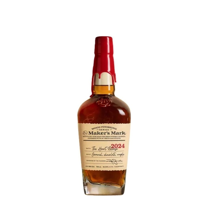 Maker’s Mark Wood Finishing Series 2024 The Heart Release Kentucky Straight Bourbon Whiskey 750mL