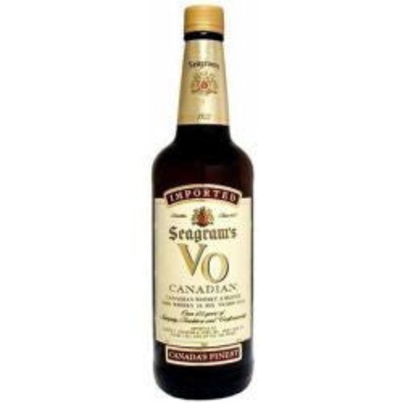 Seagrams Canadian V.O.  Whiskey