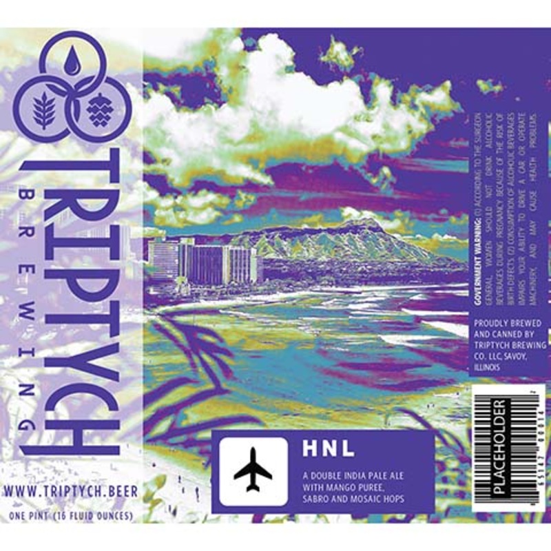 Triptych HNL DIPA 16OZ SINGLE CAN