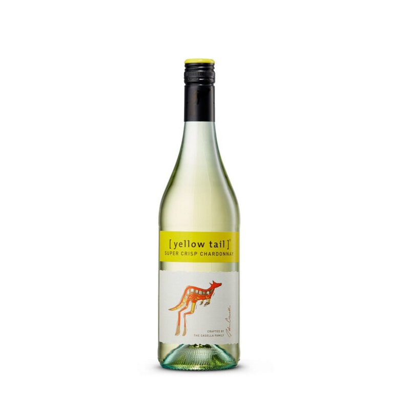 YELLOW TAIL CHARDONNAY SUPER CRISP AUSTRALIA 750ML 750ML