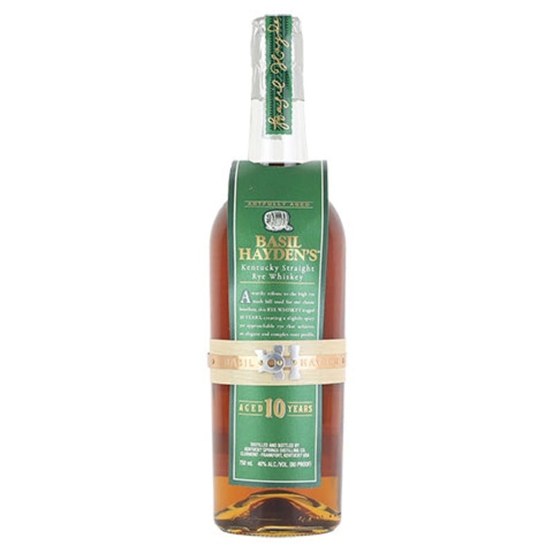 Basil Haydens 10 Year Old Kentucky Straight Rye Whiskey 750ML BTL