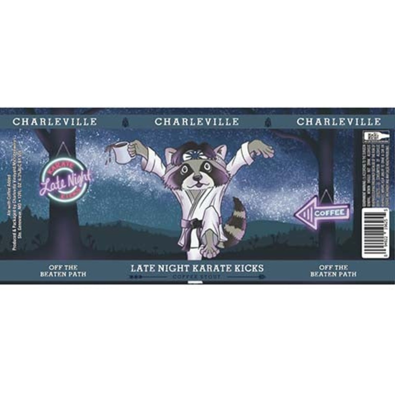 Charleville Late Night Karate Kicks Coffee Stout 12OZ SINGLE CAN