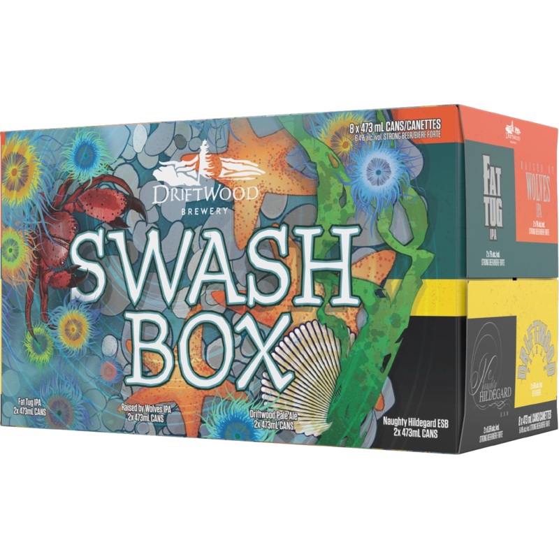 DRIFTWOOD HOPPY SWASH BOX MIXER 473ML 8PK CAN @ Lethbridge [1012924] 3784 ml