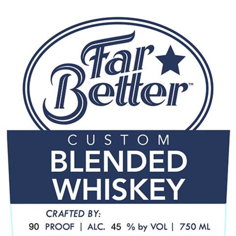Far Better Custom Blended Whiskey 750ML BTL