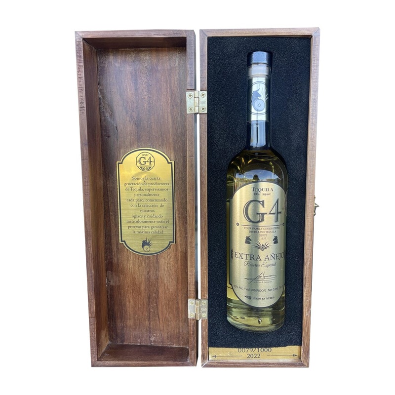 G4 Tequila 6 Year Old Extra Anejo