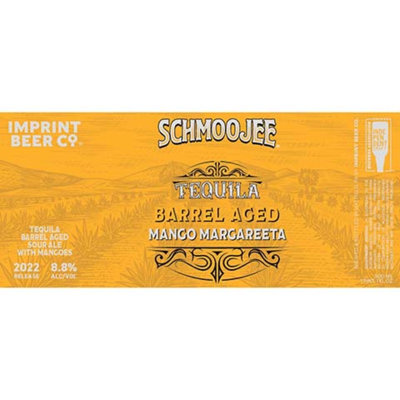 Imprint Schmoojee Tequila Barrel Aged Mango Margareeta 16OZ CAN