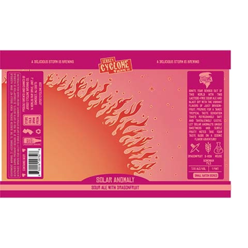 Jersey Cyclone Solar Anomaly Sour 16OZ SINGLE CAN