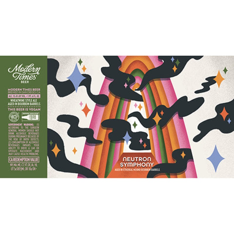 Modern Times Neutron Symphony Barrel-Aged Wheatwine 500ML BTL