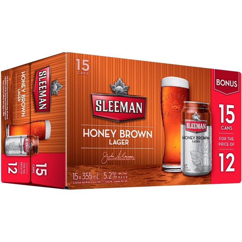 SLEEMAN HONEY BROWN 15 CAN