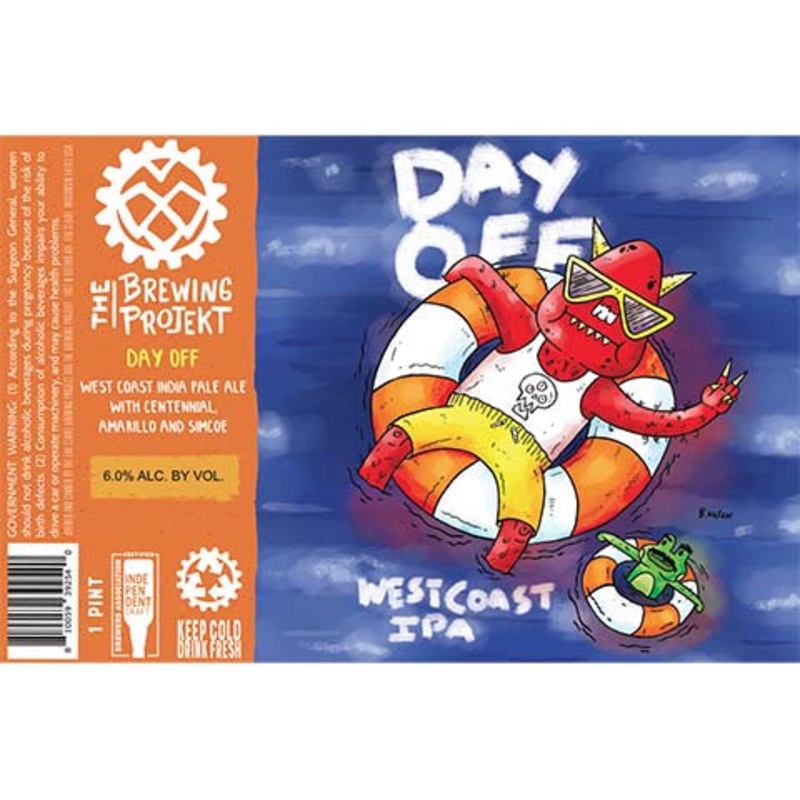 The Brewing Projekt Day Off IPA 16OZ SINGLE CAN