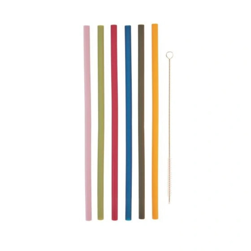 TRUE SILICONE STRAWS & CLEANING BRUSH SET @ Kelowna [1047858] ml