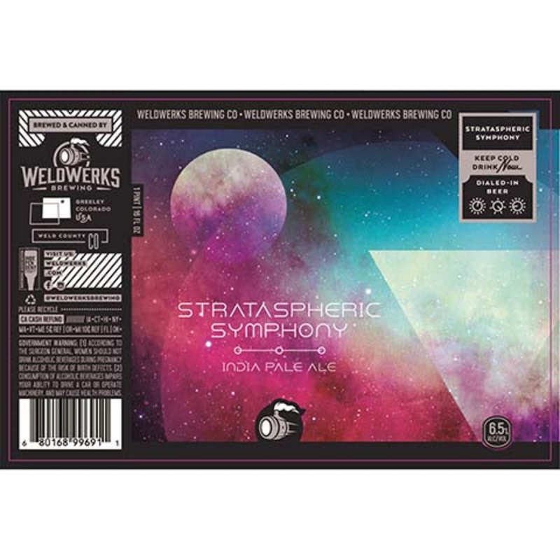 Weldwerks Strataspheric Symphony IPA 16OZ SINGLE CAN